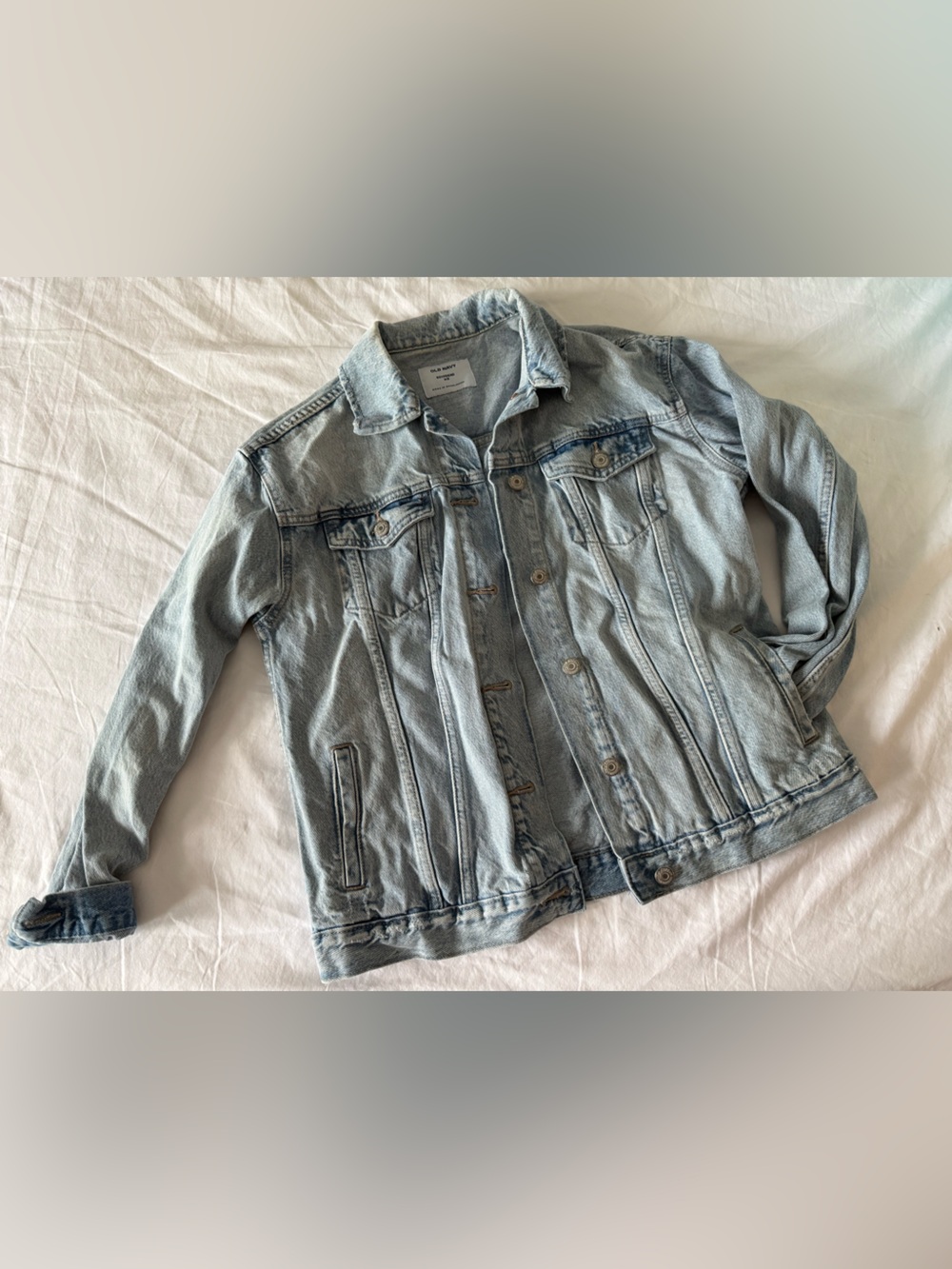 Light Wash Boyfriend Denim Jacket